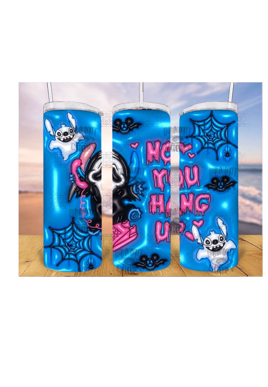 Not you hang out 3D 20oz Tumbler Sublimation Print - KT SUBLIMATION, DTF AND MORE LLC