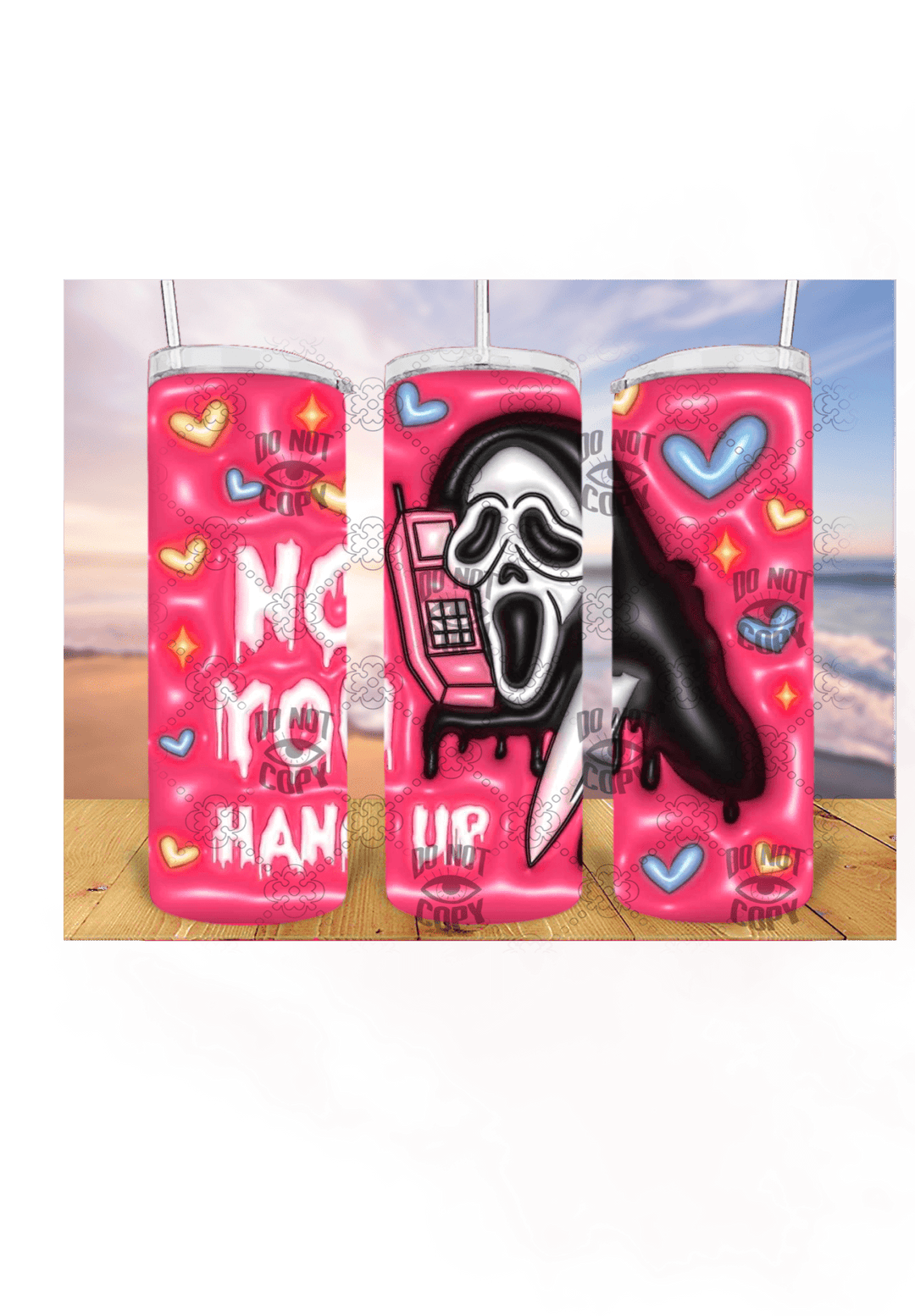 Not you hang up 3D 20oz Tumbler Sublimation Print - KT SUBLIMATION, DTF AND MORE LLC