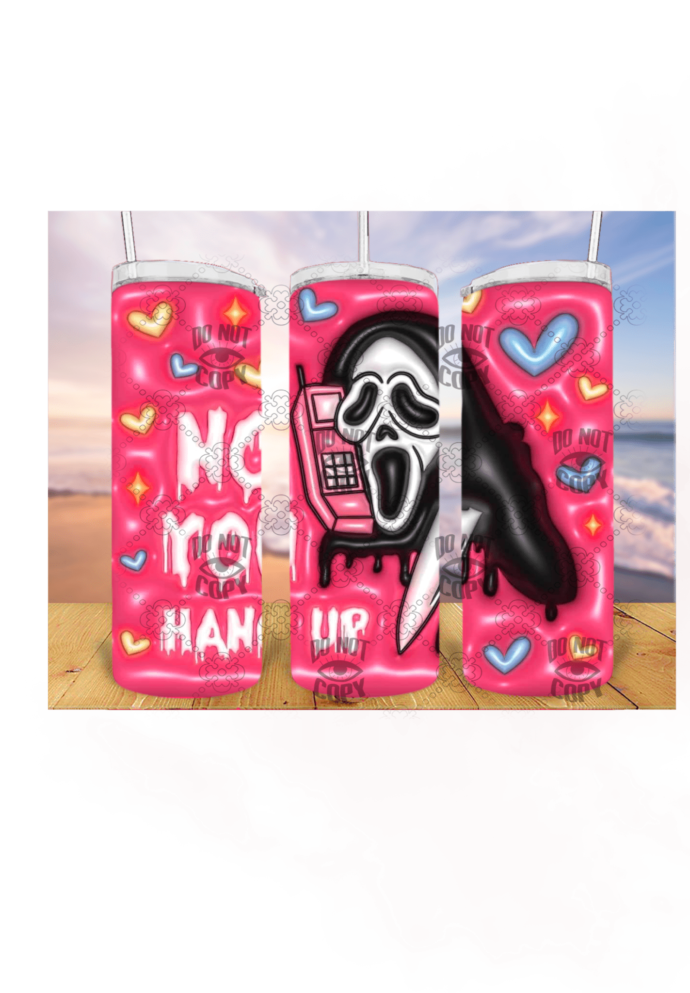 Not you hang up 3D 20oz Tumbler Sublimation Print - KT SUBLIMATION, DTF AND MORE LLC