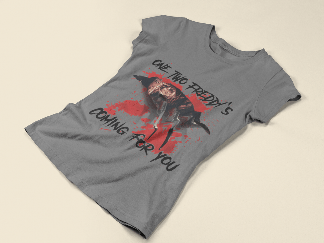 One two Freddy's Coming for you DTF - KT SUBLIMATION, DTF AND MORE LLC