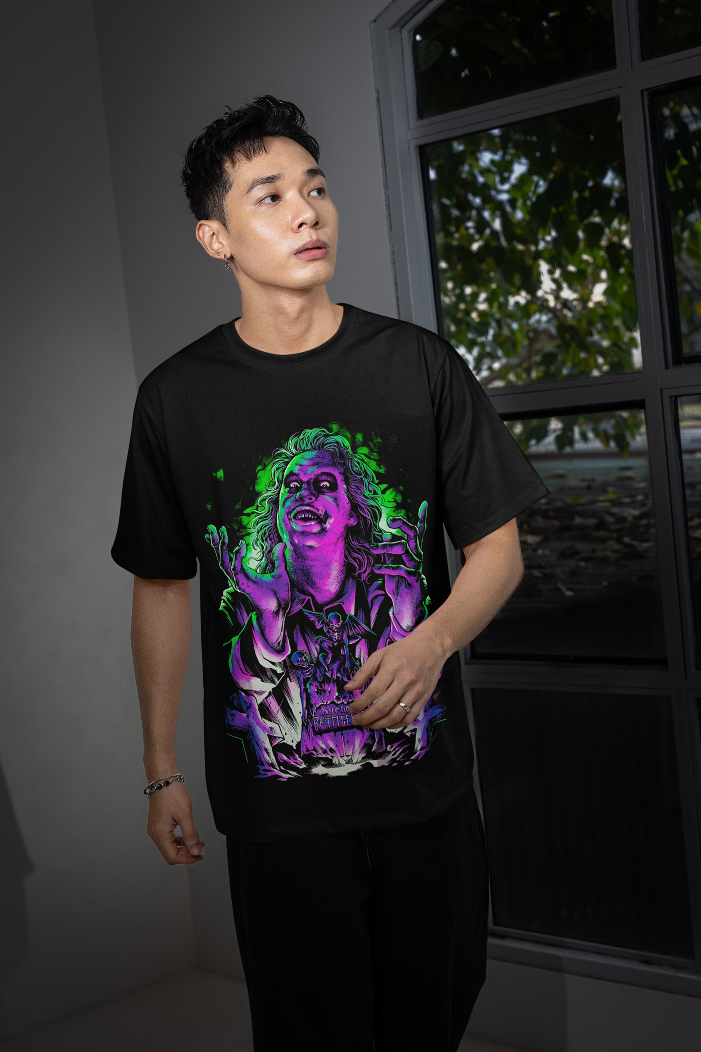 Scary Movie Halloween DTF Transfer – Spooky Horror Inspired Ready-to-Press Desig