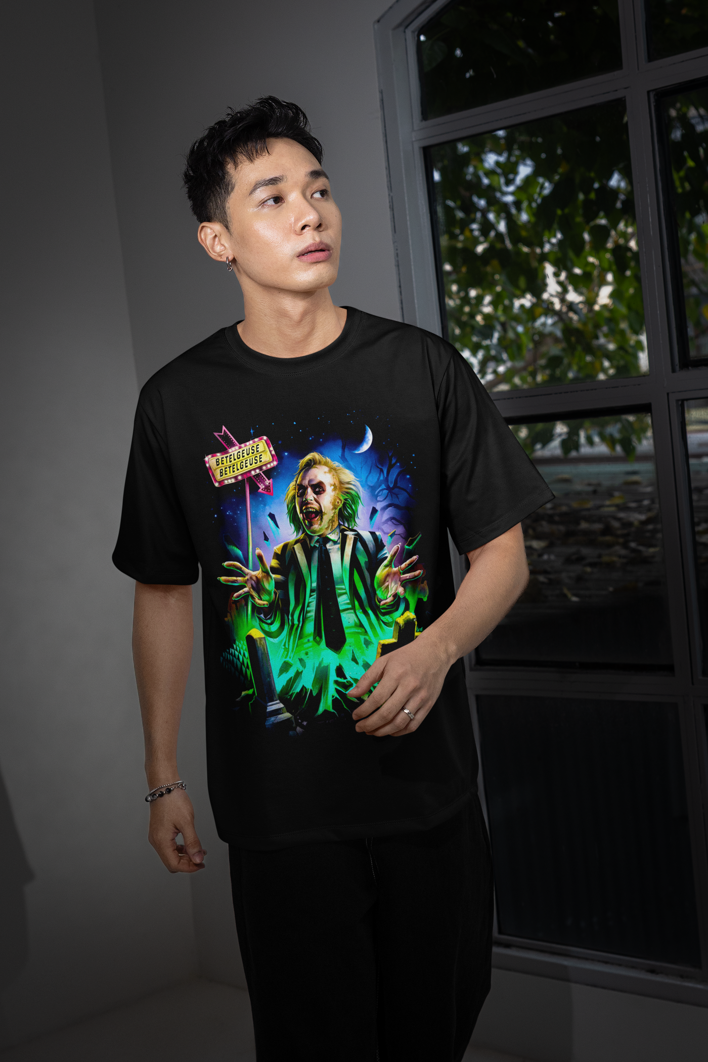Scary Movie Halloween DTF Transfer – Spooky Horror Inspired Ready-to-Press Desig