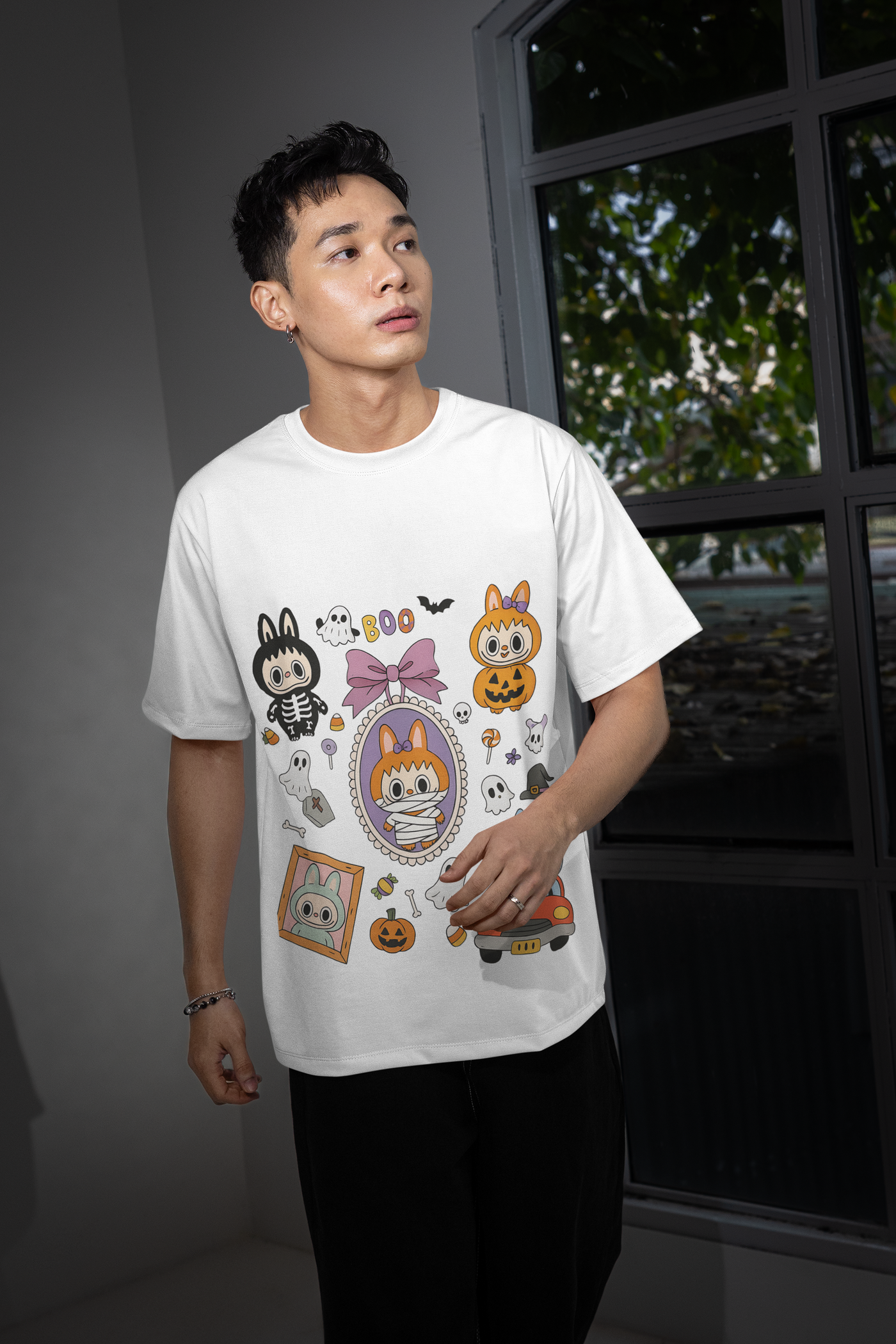 Halloween DTF Transfer – Scary Movie Inspired Ready-to-Press Design for Shirts & Apparel
