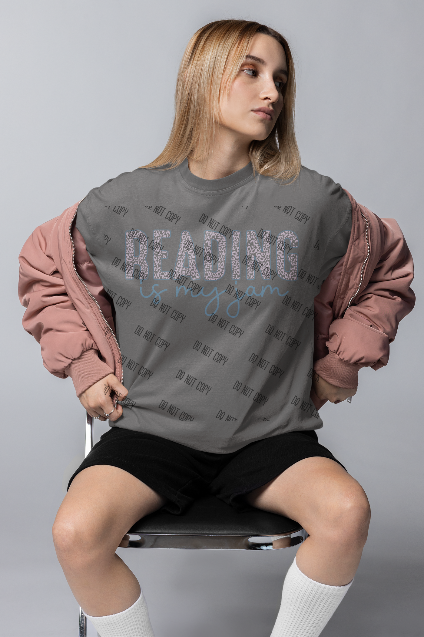 "Reading is My Jam" – DTF Transfer for Book Lovers | Fun & Vibrant Design for Readers
