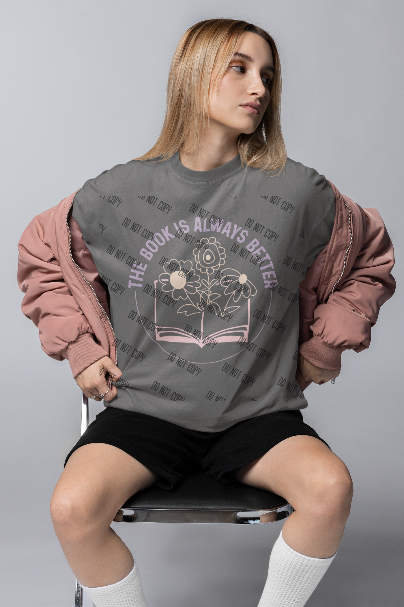 "The Book is Always Better" – DTF Transfer for Book Lovers | Bold Design for Readers
