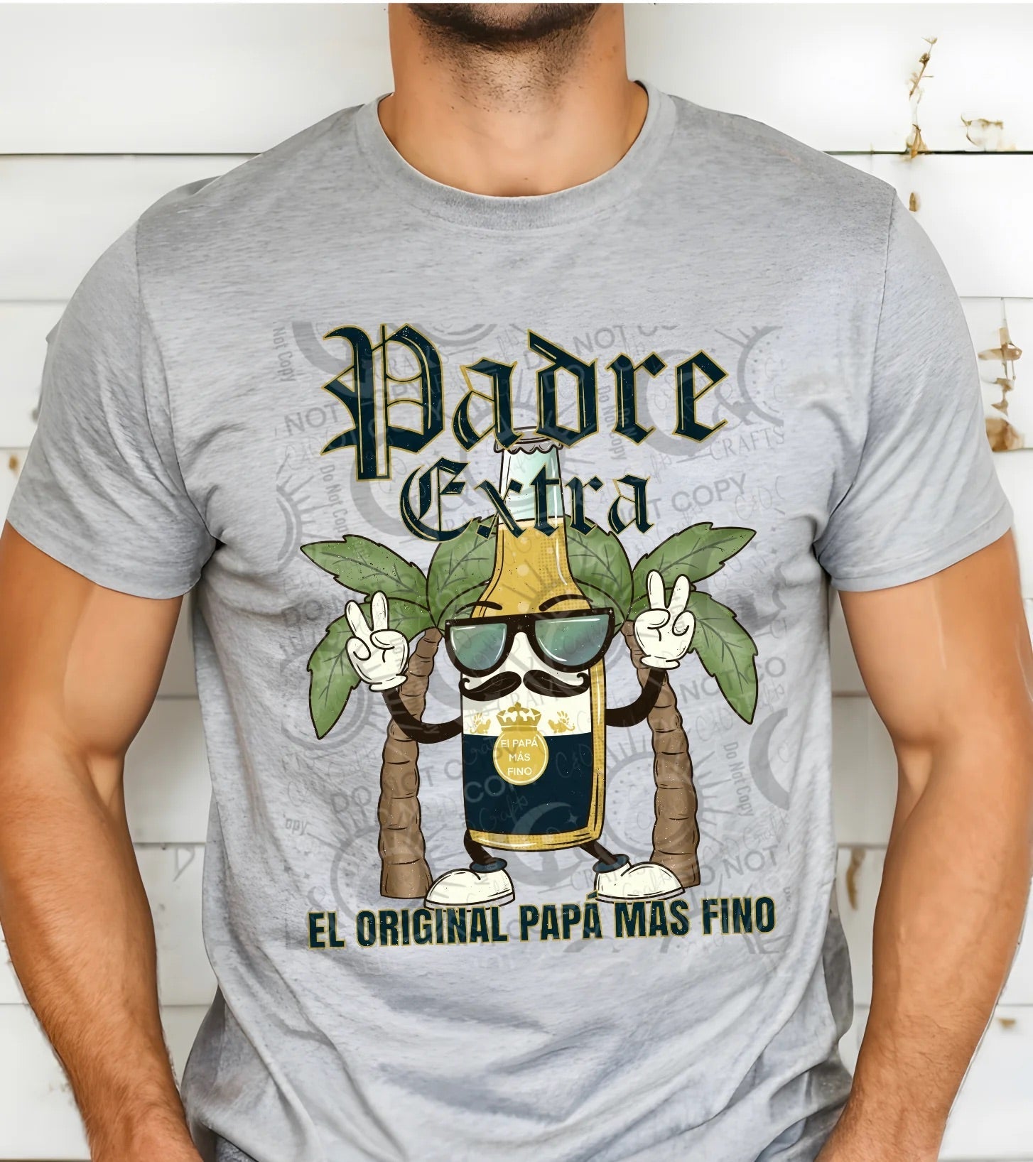 Padre Extra El Original Papá Más Fino – DTF Transfer for Father’s Day & Everyday Wear