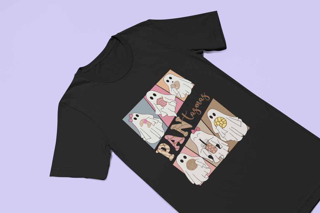 Pantasmas DTF Transfer – Spooky Cute Halloween Shirt Design - KT SUBLIMATION, DTF AND MORE LLC