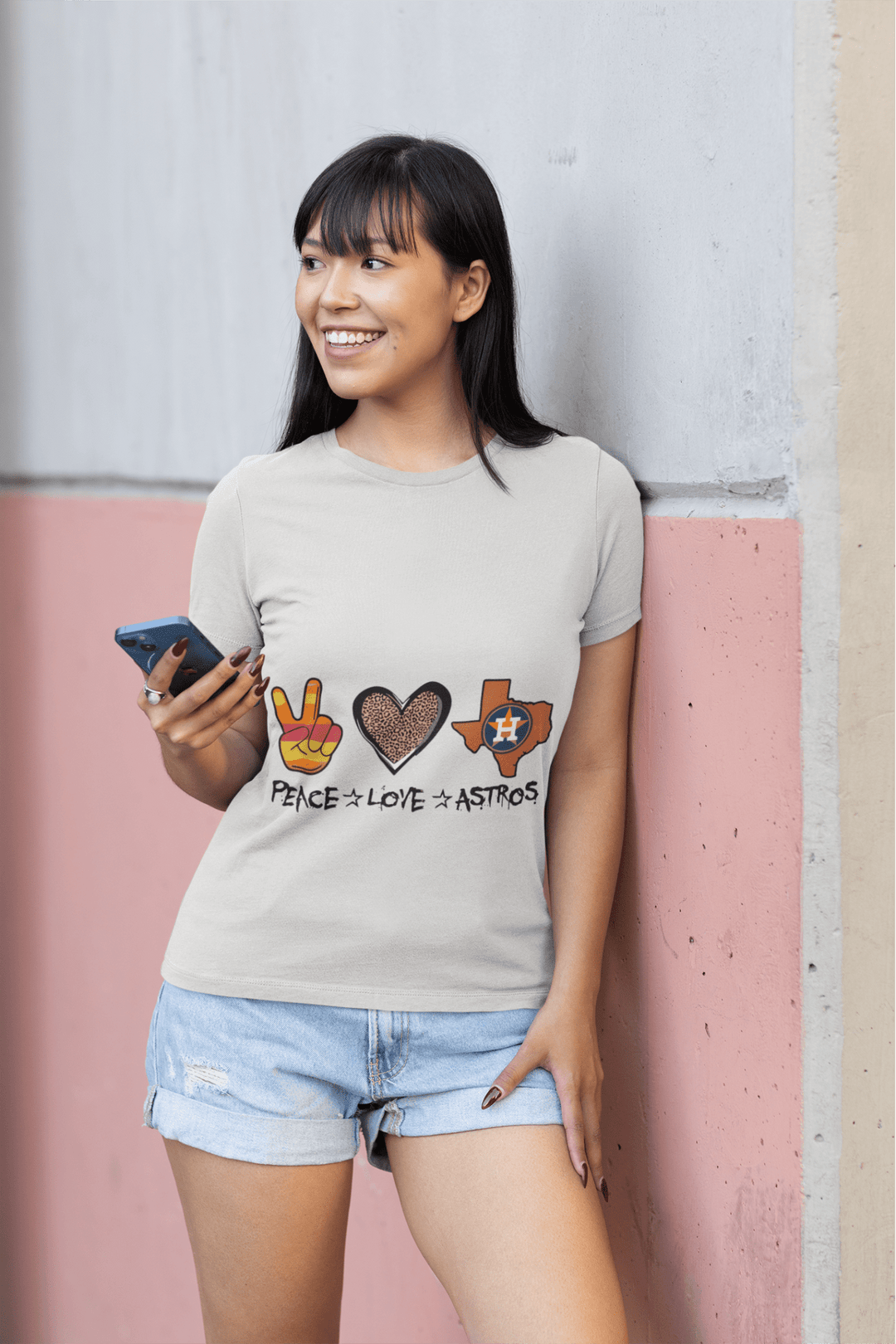 Peace Love Astros DTF - KT SUBLIMATION, DTF AND MORE LLC