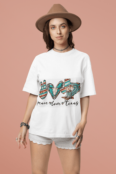 Peace Love Texas DTF - KT SUBLIMATION, DTF AND MORE LLC
