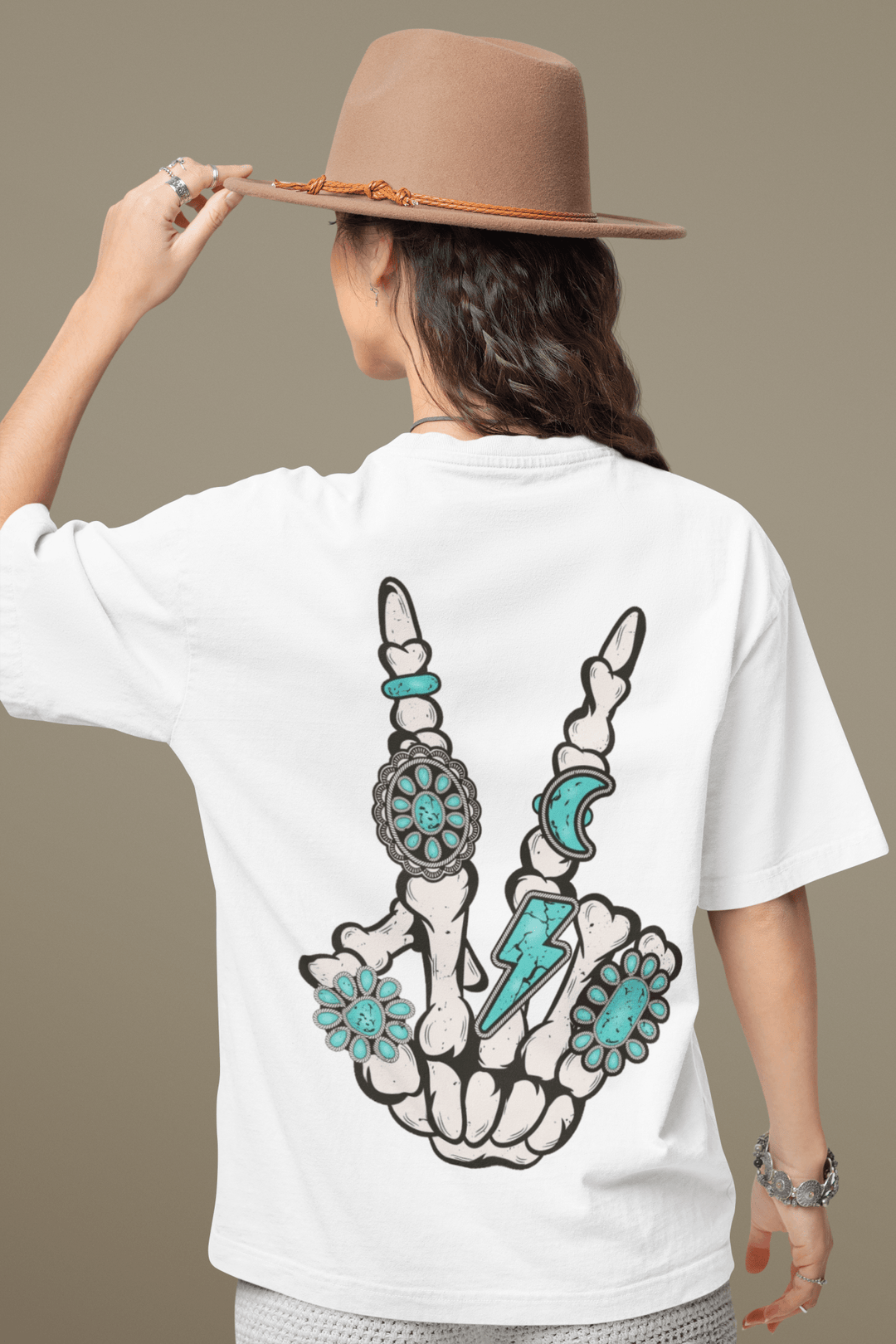 Peace Turquoise DTF - KT SUBLIMATION, DTF AND MORE LLC