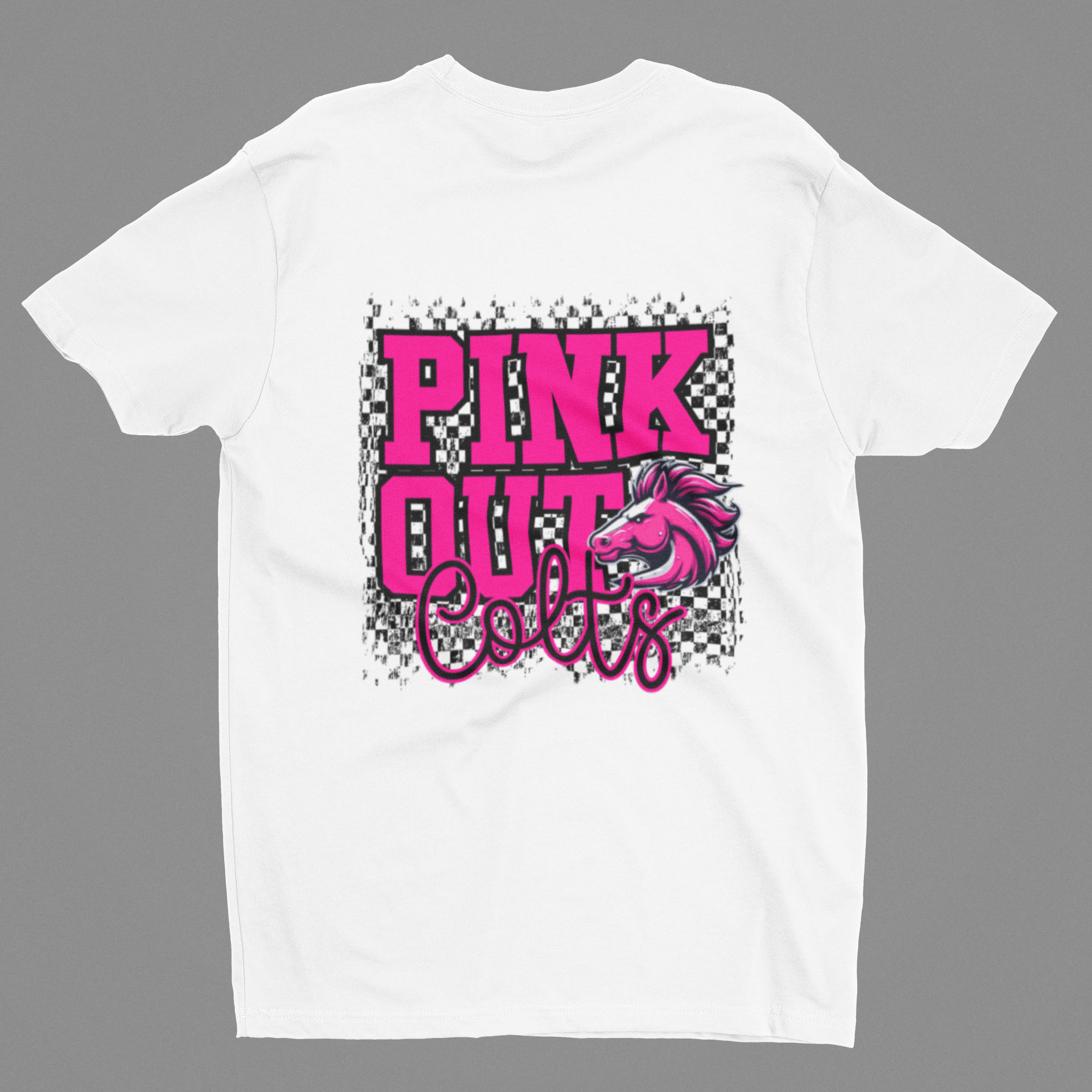 Pink Out Colts DTF - KT SUBLIMATION, DTF AND MORE LLC