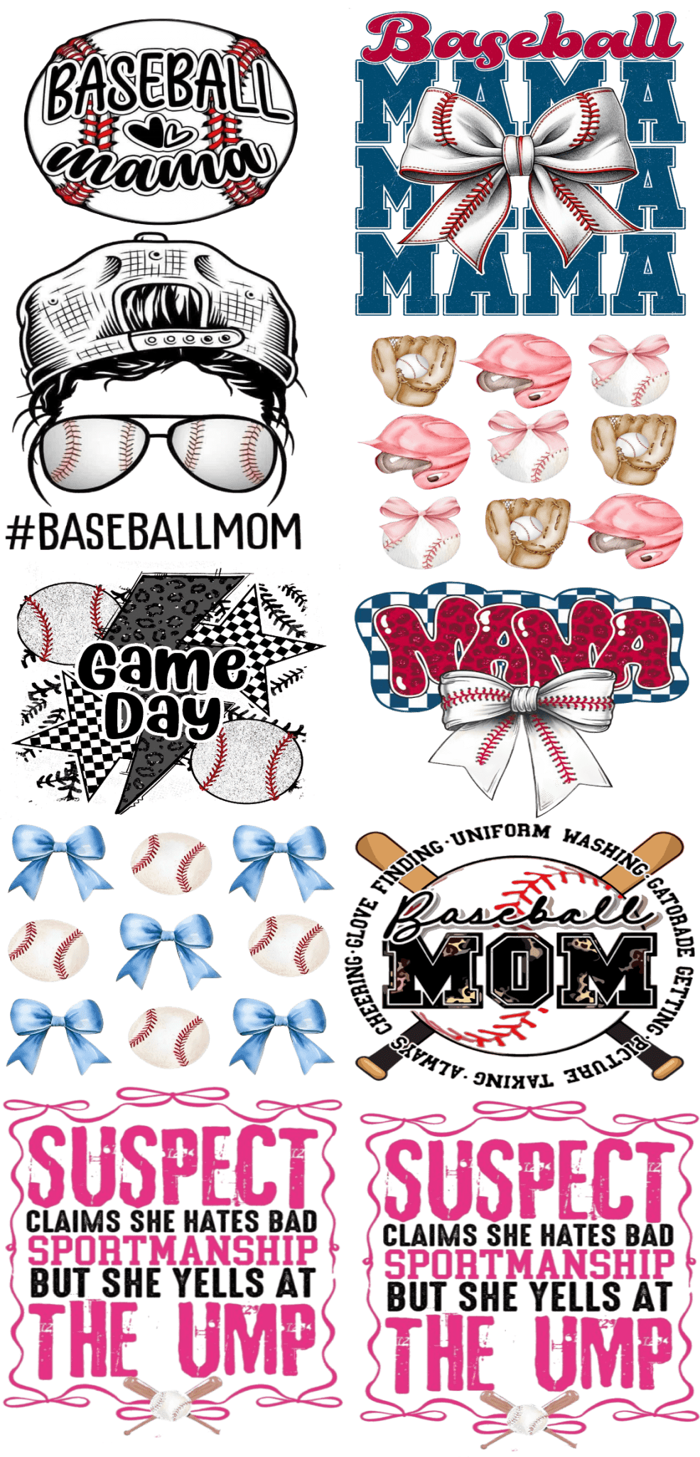 Pre - Made Baseball Season DTF Transfer – Perfect for Custom Sports Apparel! ⚾🔥 - KT SUBLIMATION, DTF AND MORE LLC