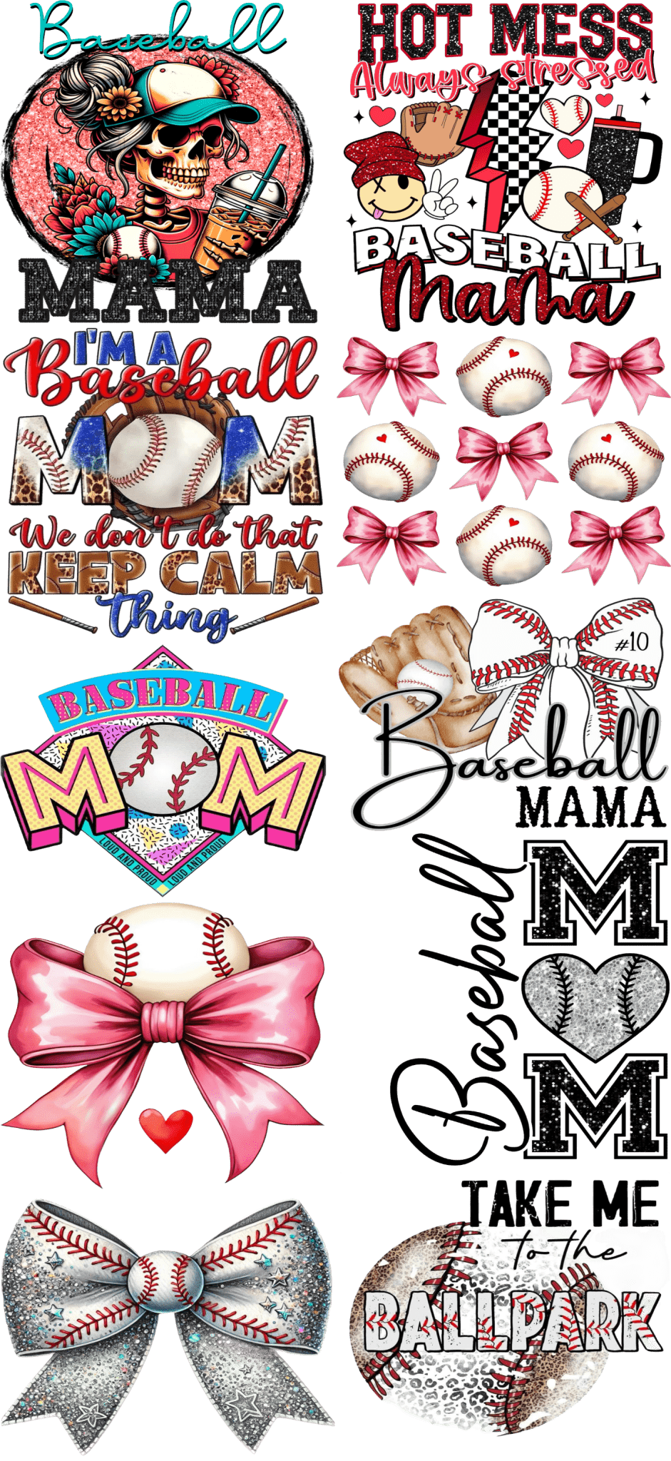 Pre - Made Baseball Season DTF Transfer – Perfect for Custom Sports Apparel! ⚾🔥 - KT SUBLIMATION, DTF AND MORE LLC
