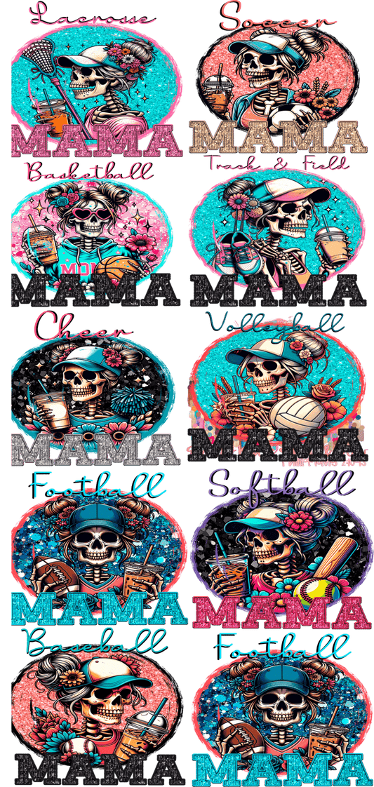 Pre - Made Sport Mama DTF Transfer – Perfect for Proud Sports Moms! 🏆💖 - KT SUBLIMATION, DTF AND MORE LLC