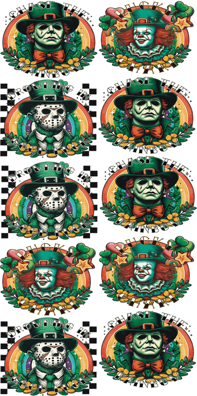 Pre - Made St. Patrick’s Day DTF Gang Sheet – Lucky & Festive Designs for Custom Apparel - KT SUBLIMATION, DTF AND MORE LLC