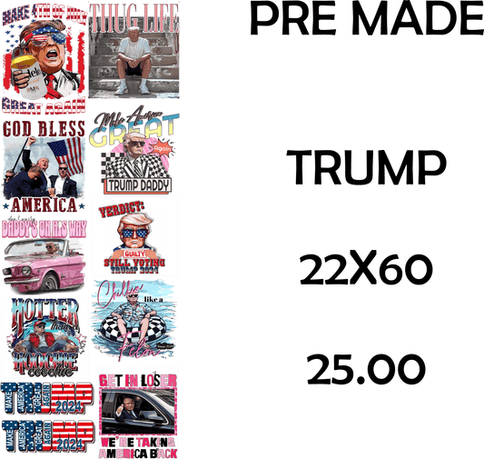 Premium No - Weed TRUMP DTF Transfer Sheets - KT SUBLIMATION, DTF AND MORE LLC