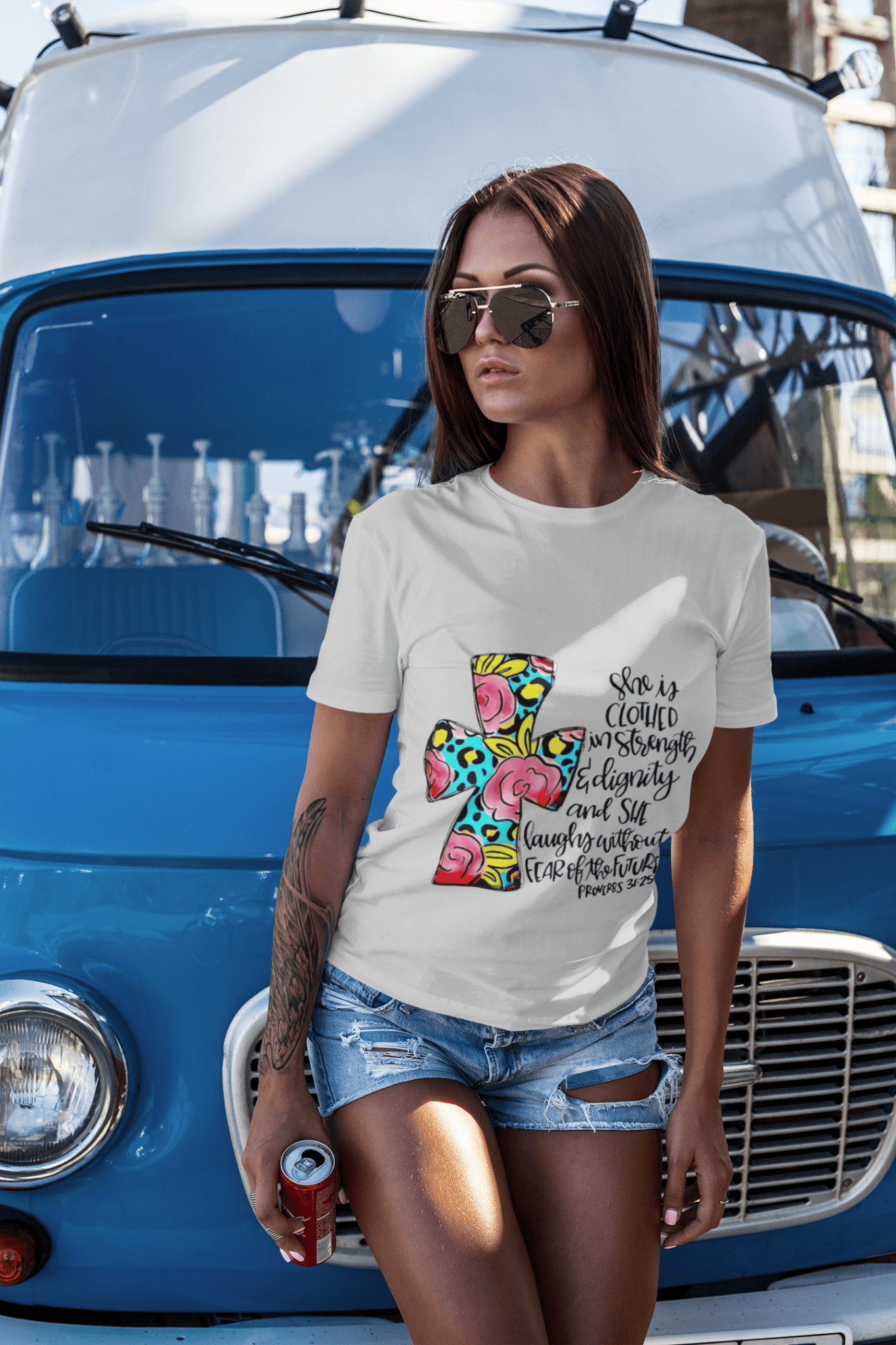 Proverbs 31:25 DTF - KT SUBLIMATION, DTF AND MORE LLC