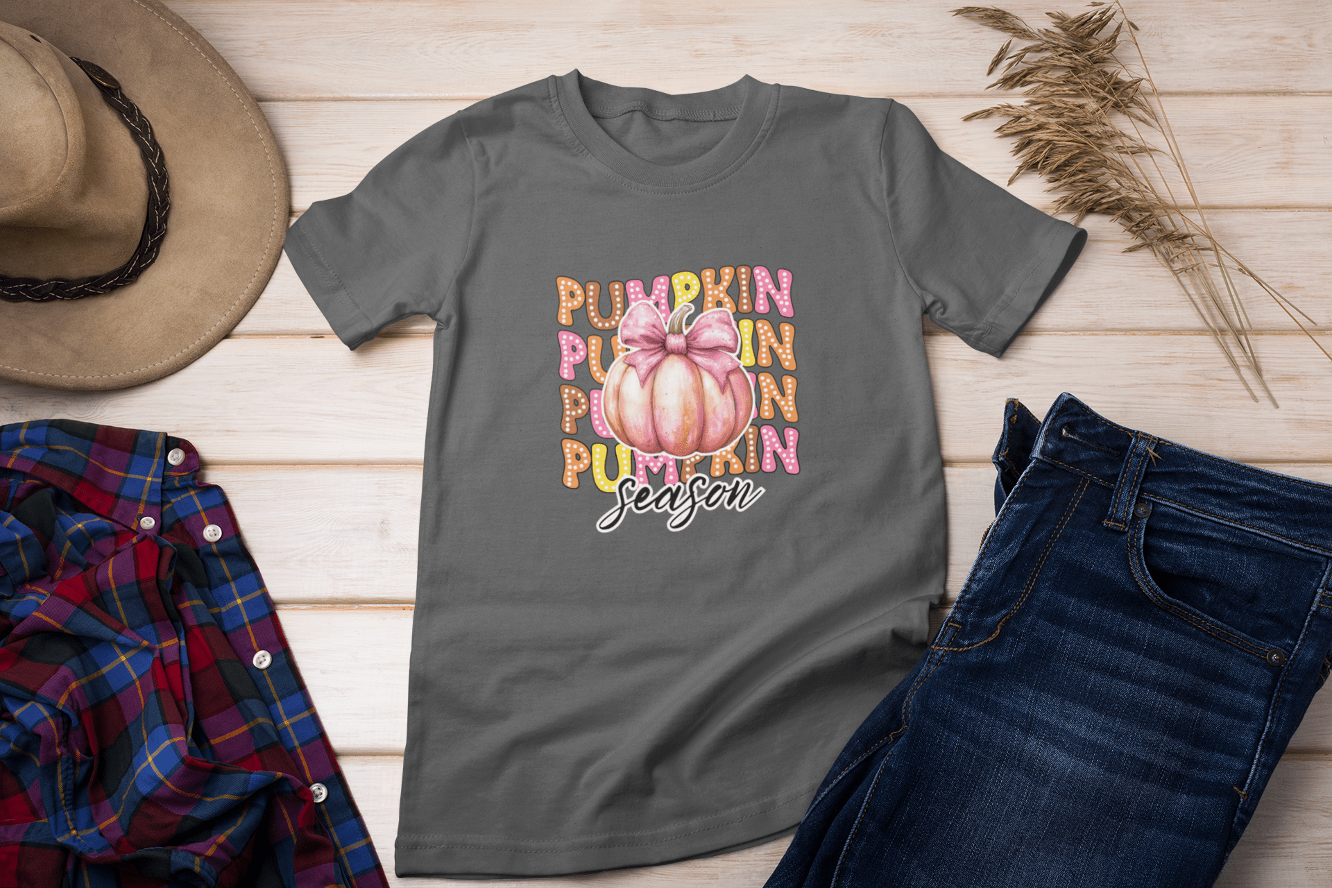 Pumpink Season DTF - KT SUBLIMATION, DTF AND MORE LLC