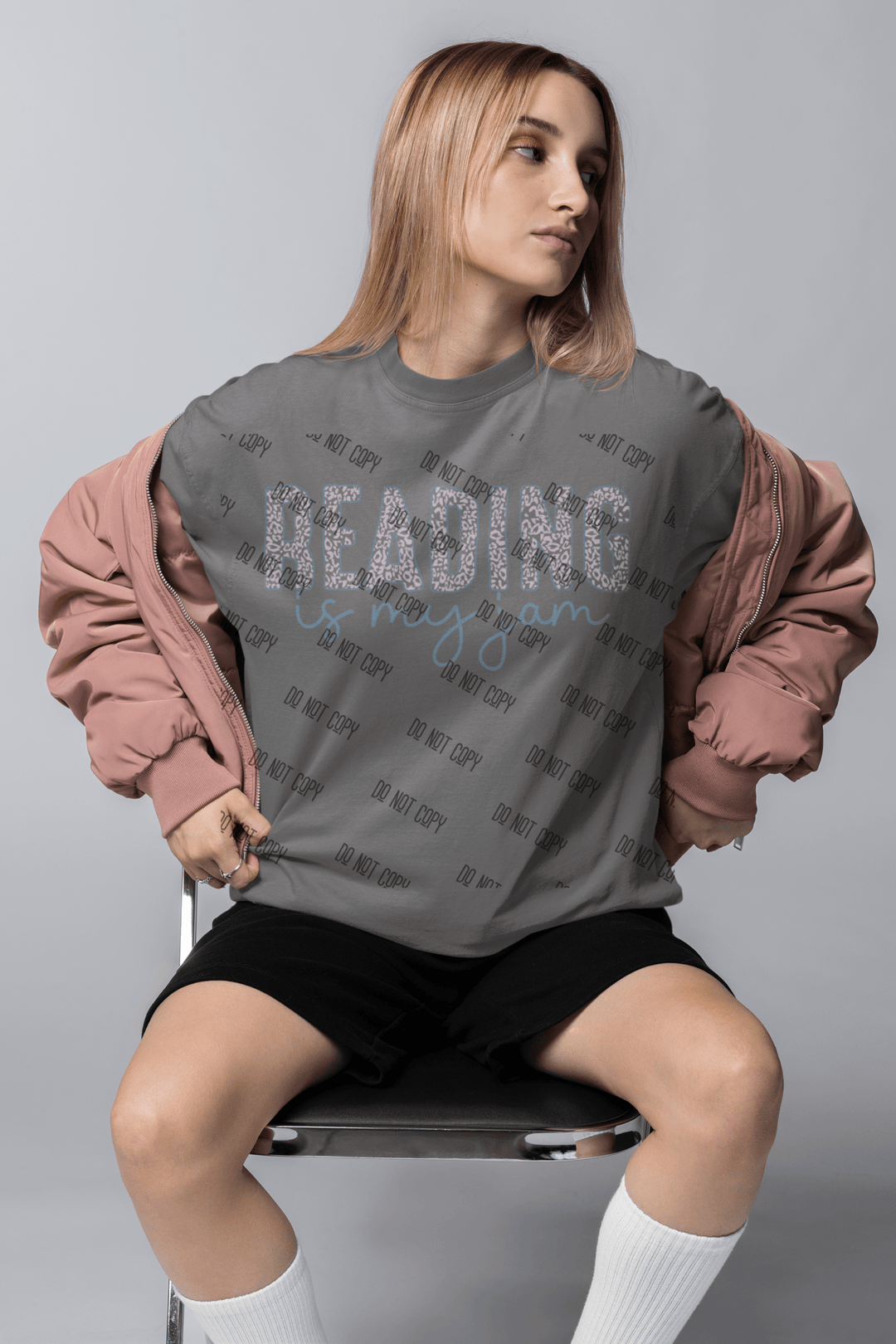 "Reading is My Jam" – DTF Transfer for Book Lovers | Fun & Vibrant Design for Readers - KT SUBLIMATION, DTF AND MORE LLC