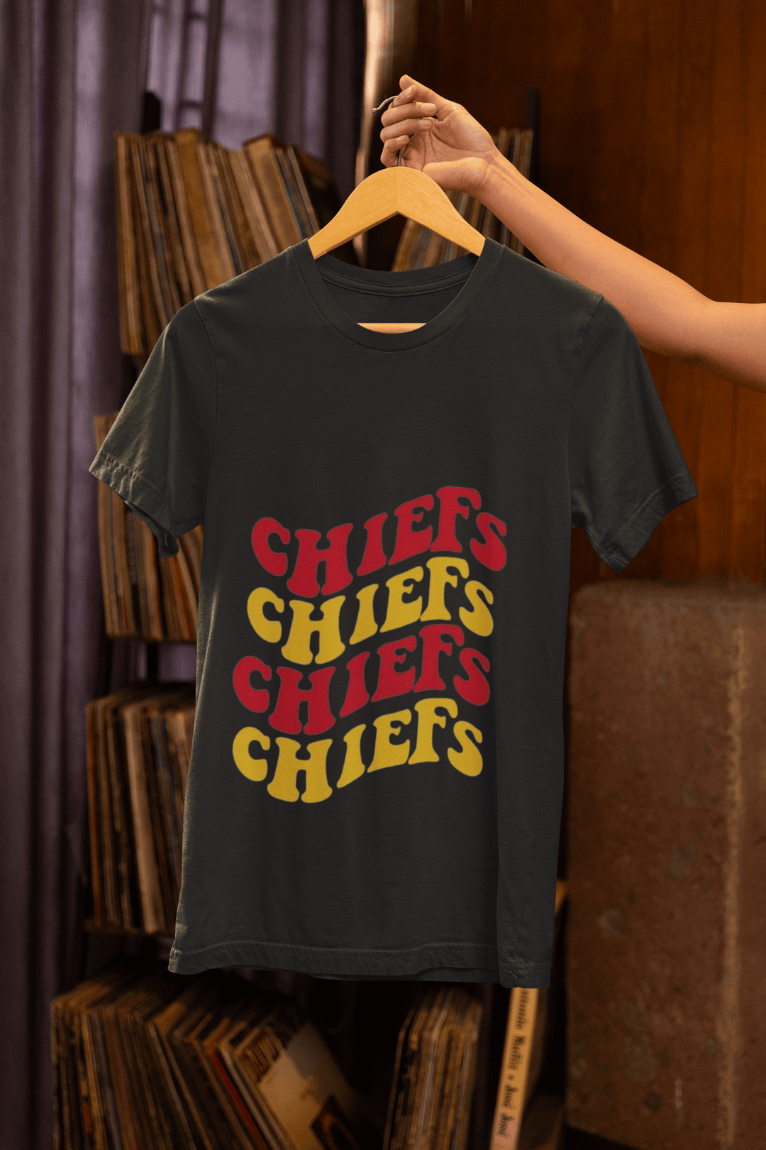 Red & Gold Football Vibes DTF Transfer – Game Day Spirit Wear, Ready to Press - KT SUBLIMATION, DTF AND MORE LLC