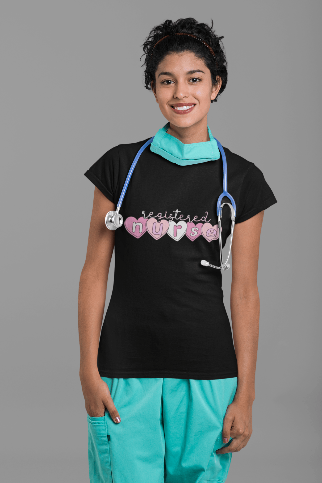 Registred Nurse DTF Transfer – Ready to Press for Medical Professionals & Healthcare Workers! - KT SUBLIMATION, DTF AND MORE LLC