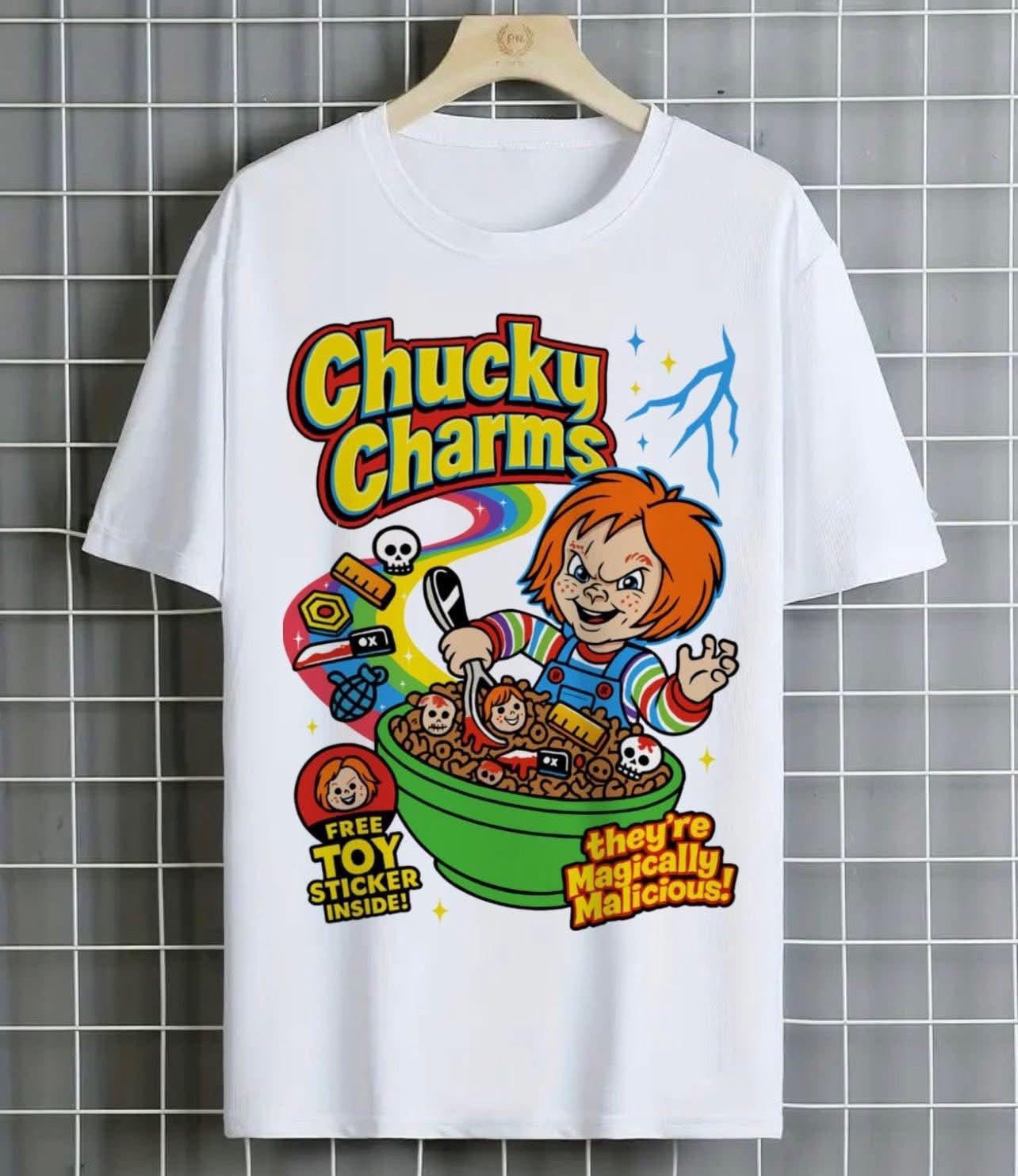 Retro Halloween Cereal DTF Transfer – Spooky Vintage Cartoon Ready - to - Press Design - KT SUBLIMATION, DTF AND MORE LLC