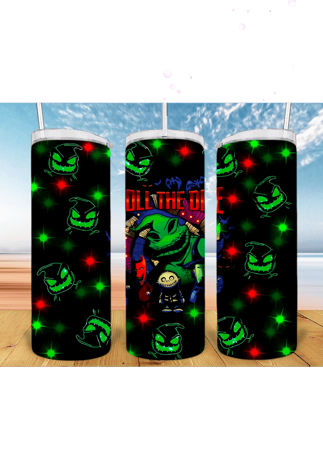 Roll the dies 20oz Tumbler Sublimation Print - KT SUBLIMATION, DTF AND MORE LLC