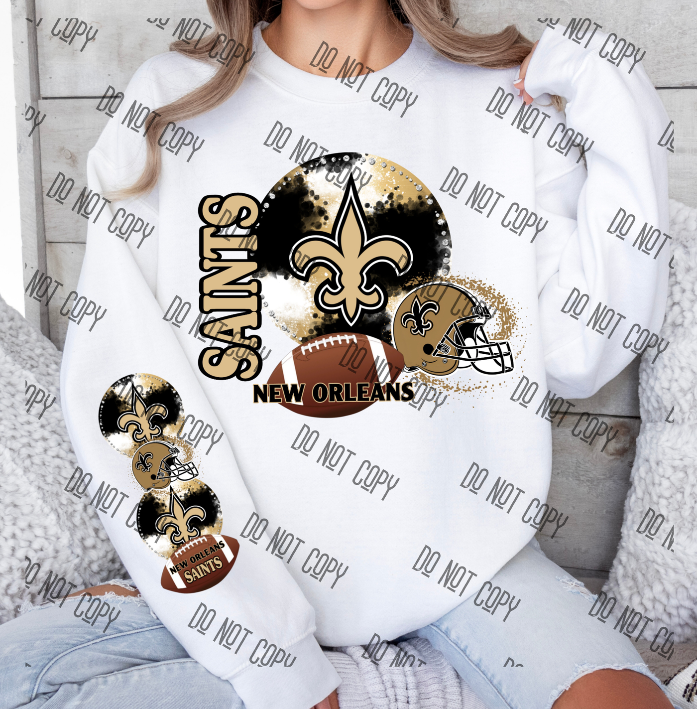 Game Day Football Vibes DTF Transfer – Ready to Press for Fans, Moms & Players