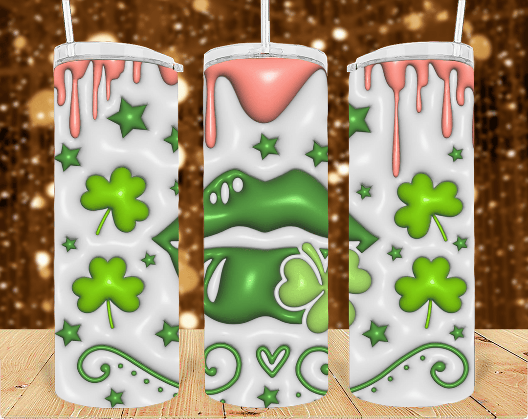 San Patrick day 20oz timbker sublimation print - KT SUBLIMATION, DTF AND MORE LLC