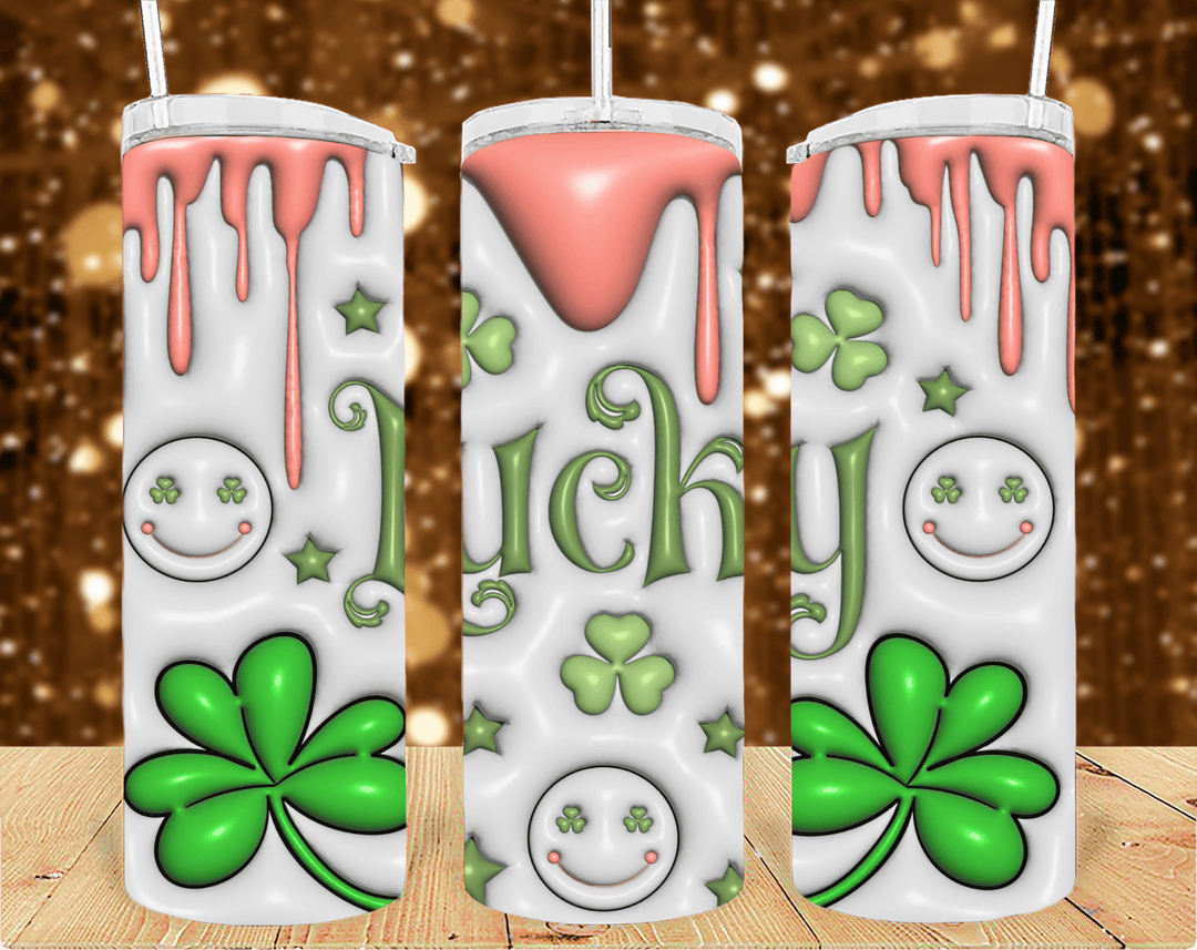 San Patrick day 20oz timbker sublimation print - KT SUBLIMATION, DTF AND MORE LLC