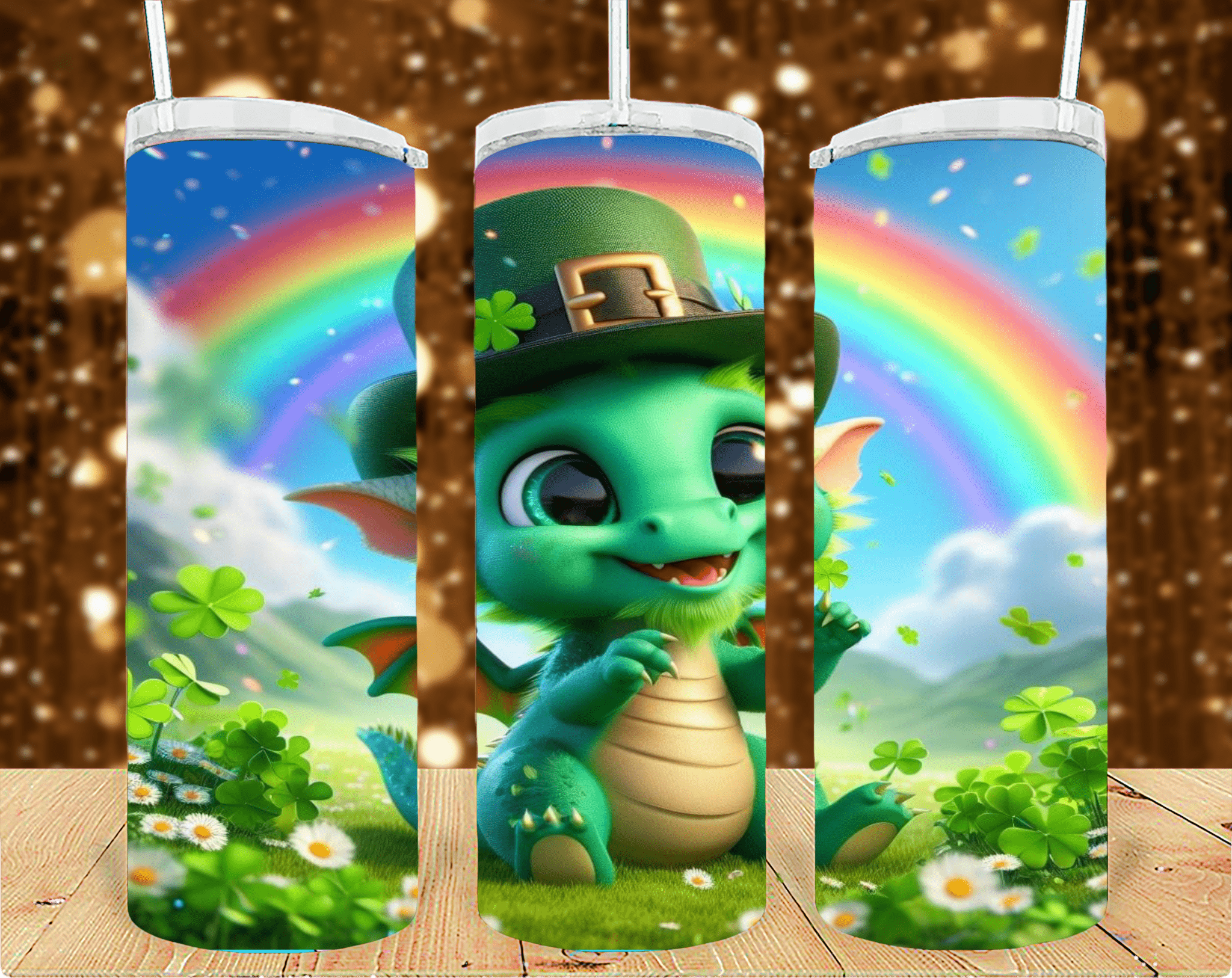 San Patrick day 20oz tumbler sublimation print - KT SUBLIMATION, DTF AND MORE LLC