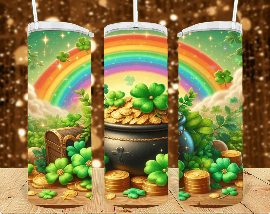 San Patrick day 20oz tumbler sublimation print - KT SUBLIMATION, DTF AND MORE LLC