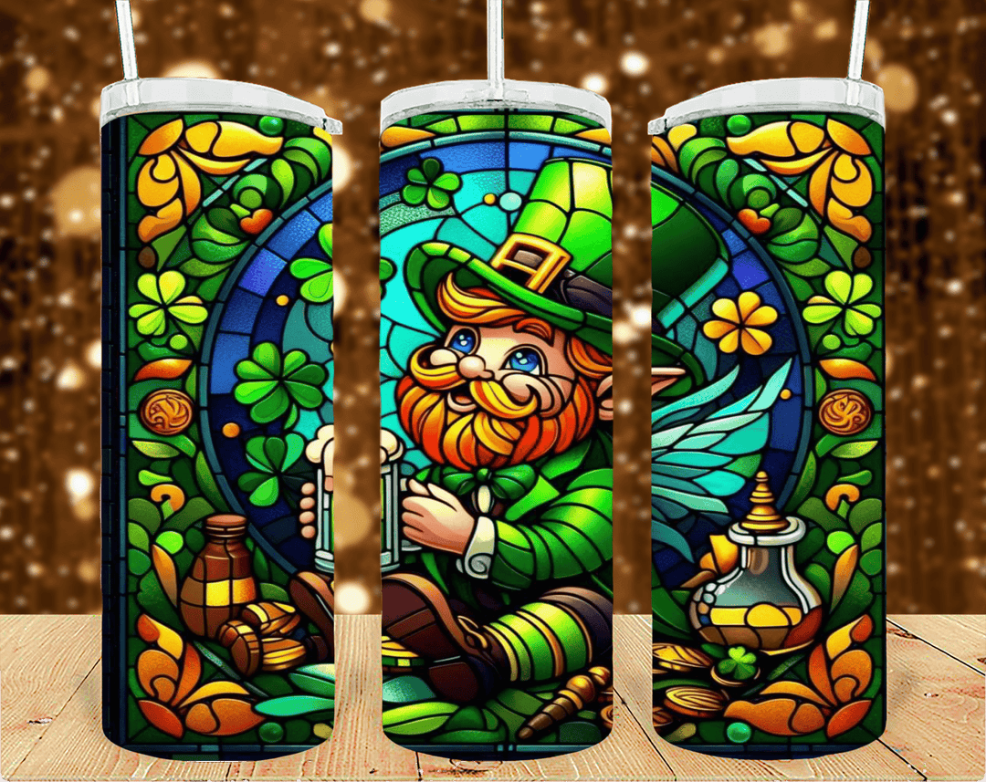 San Patrick day 20oz tumbler sublimation print - KT SUBLIMATION, DTF AND MORE LLC