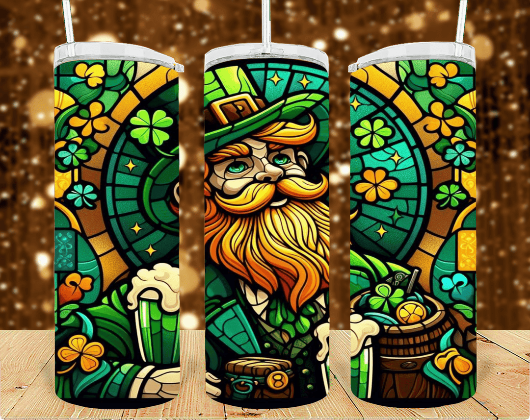 San Patrick day 20oz tumbler sublimation print - KT SUBLIMATION, DTF AND MORE LLC