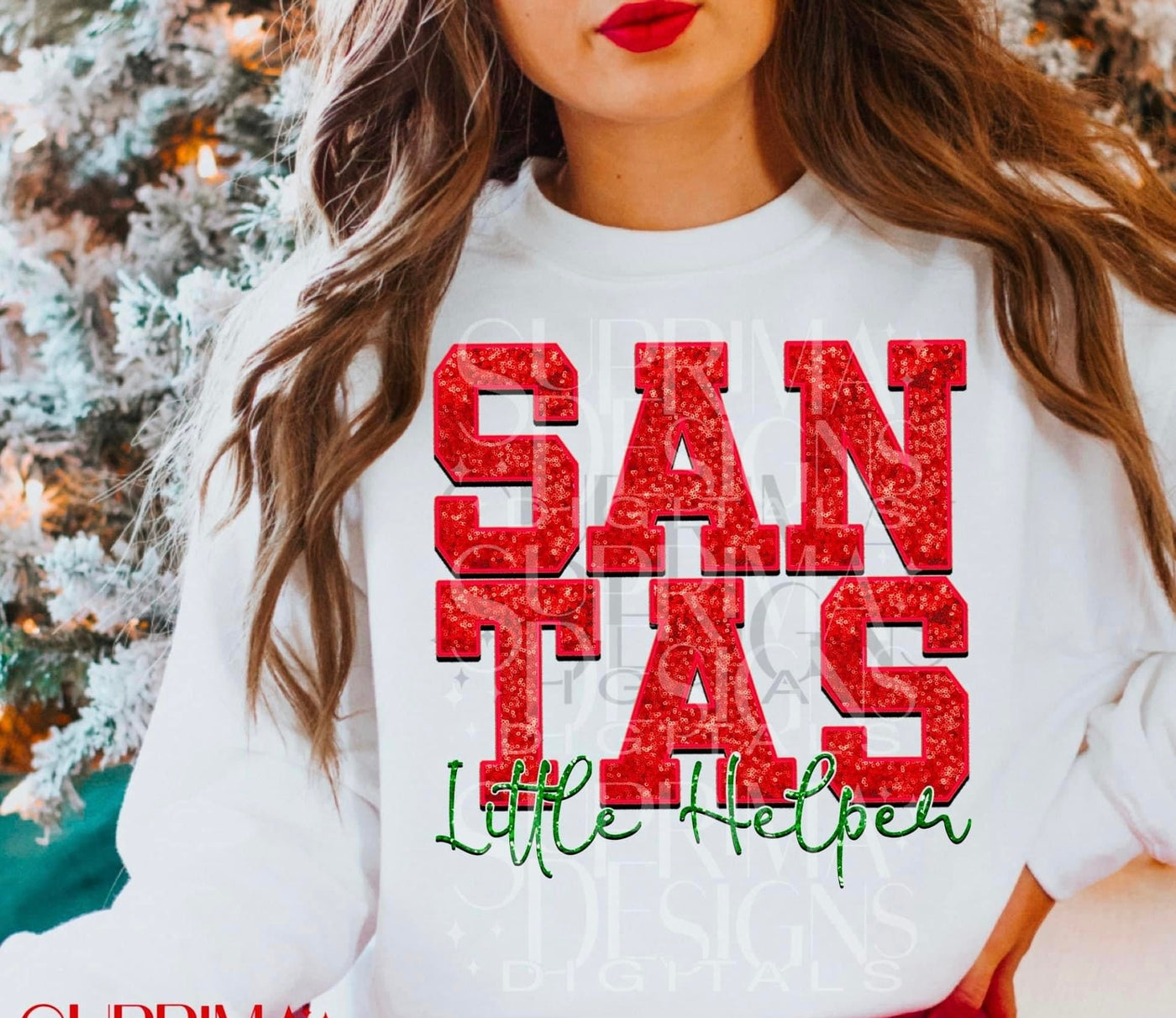 Santa helper DTF Toy - Christmas Gift Apparel - KT SUBLIMATION, DTF AND MORE LLC