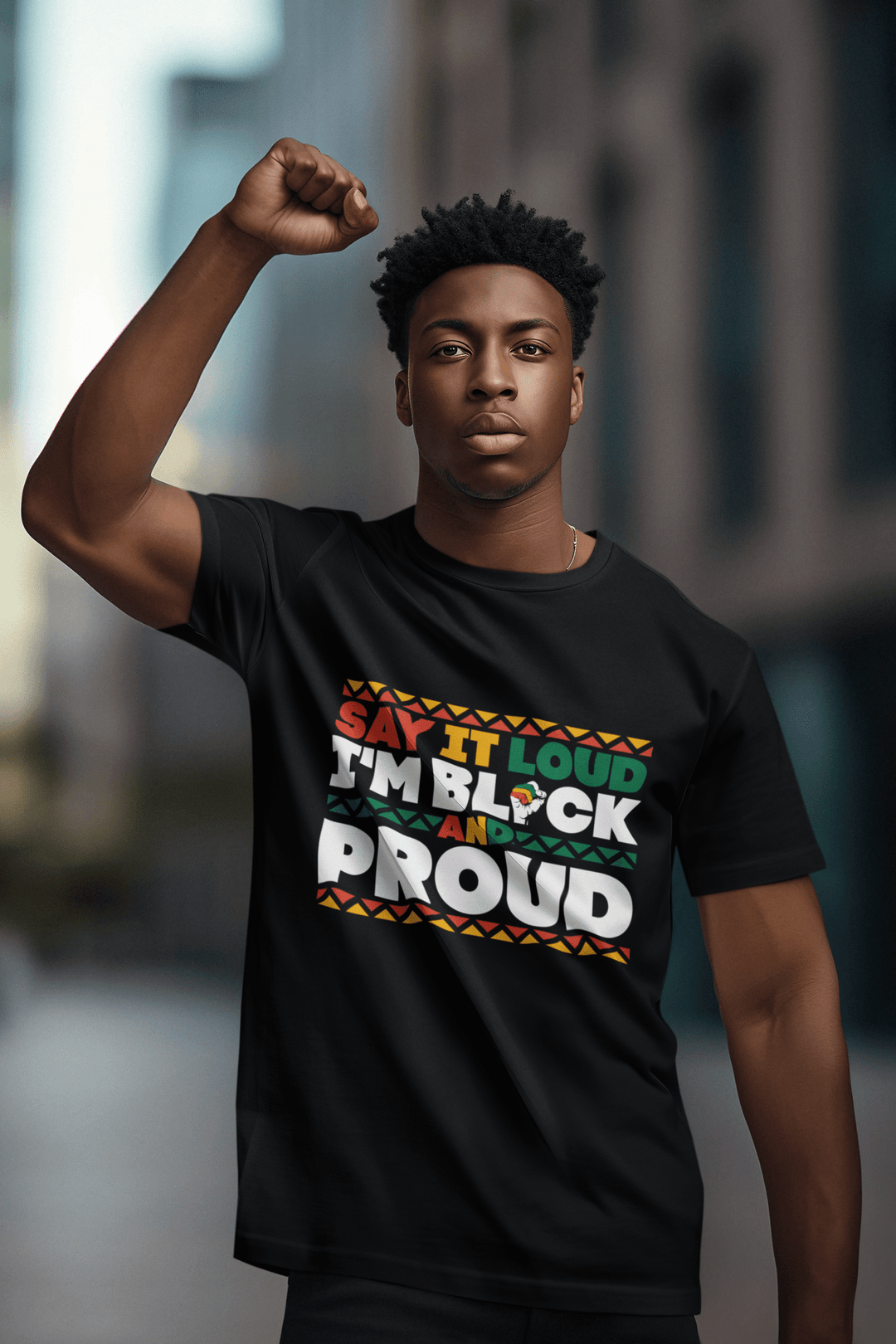 Say it loud I’m black PROUD DTF. ready to press - KT SUBLIMATION, DTF AND MORE LLC