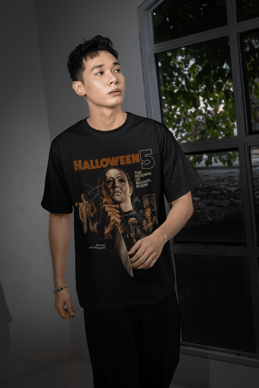Scary Movie Halloween DTF Transfer – Spooky Horror Inspired Ready - to - Press Desig - KT SUBLIMATION, DTF AND MORE LLC