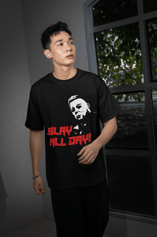 Scary Movie Halloween DTF Transfer – Spooky Horror Inspired Ready - to - Press Desig - KT SUBLIMATION, DTF AND MORE LLC