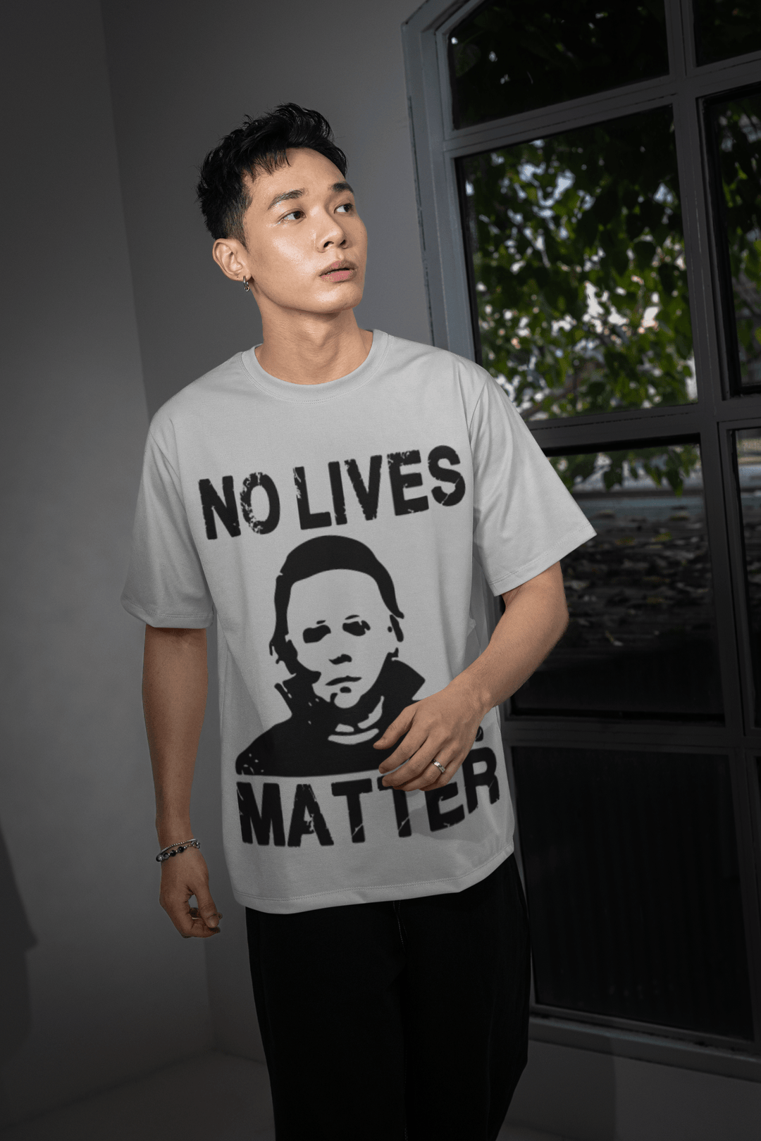 Scary Movie Halloween DTF Transfer – Spooky Horror Inspired Ready - to - Press Desig - KT SUBLIMATION, DTF AND MORE LLC