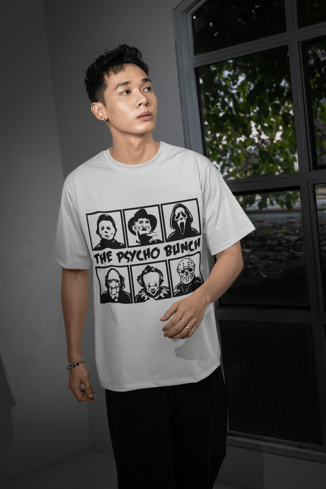 Scary Movie Halloween DTF Transfer – Spooky Horror Inspired Ready - to - Press Desig - KT SUBLIMATION, DTF AND MORE LLC