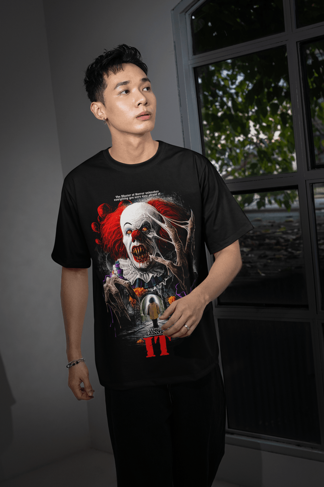 Scary Movie Halloween DTF Transfer – Spooky Horror Inspired Ready - to - Press Desig - KT SUBLIMATION, DTF AND MORE LLC