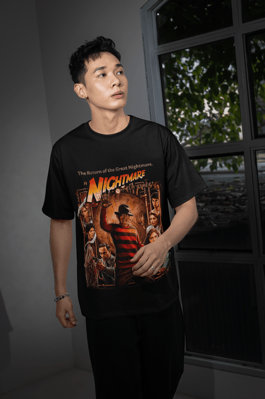 Scary Movie Halloween DTF Transfer – Spooky Horror Inspired Ready - to - Press Desig - KT SUBLIMATION, DTF AND MORE LLC