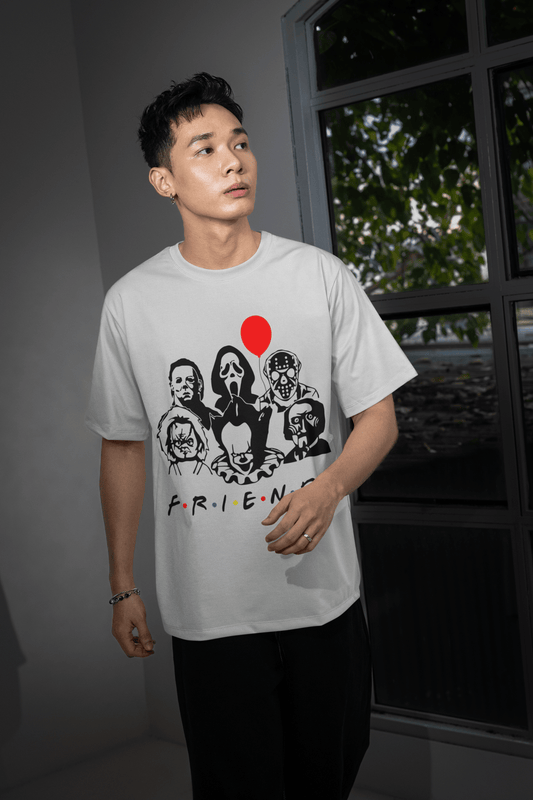 Scary Movie Halloween DTF Transfer – Spooky Horror Inspired Ready - to - Press Desig - KT SUBLIMATION, DTF AND MORE LLC