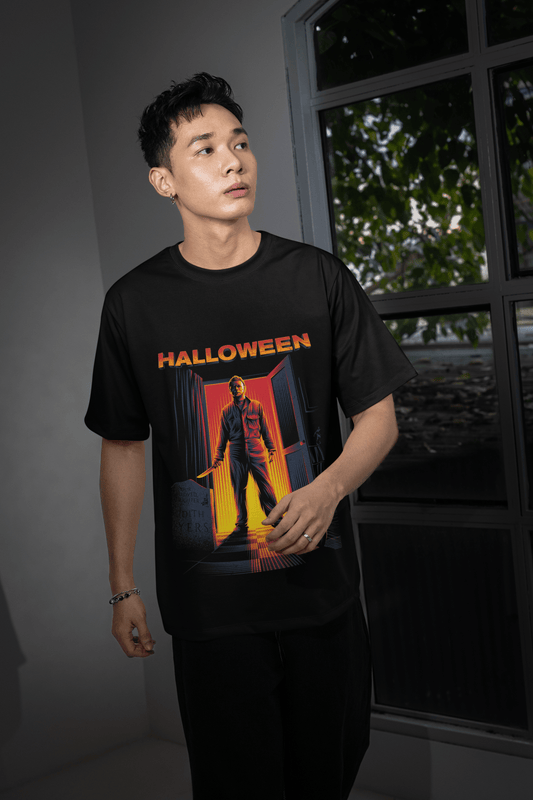Scary Movie Halloween DTF Transfer – Spooky Horror Inspired Ready - to - Press Desig - KT SUBLIMATION, DTF AND MORE LLC