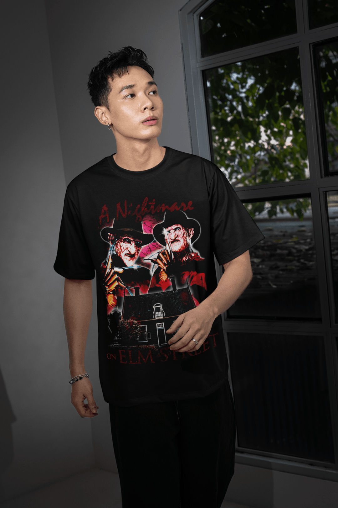 Scary Movie Halloween DTF Transfer – Spooky Horror Inspired Ready - to - Press Desig - KT SUBLIMATION, DTF AND MORE LLC