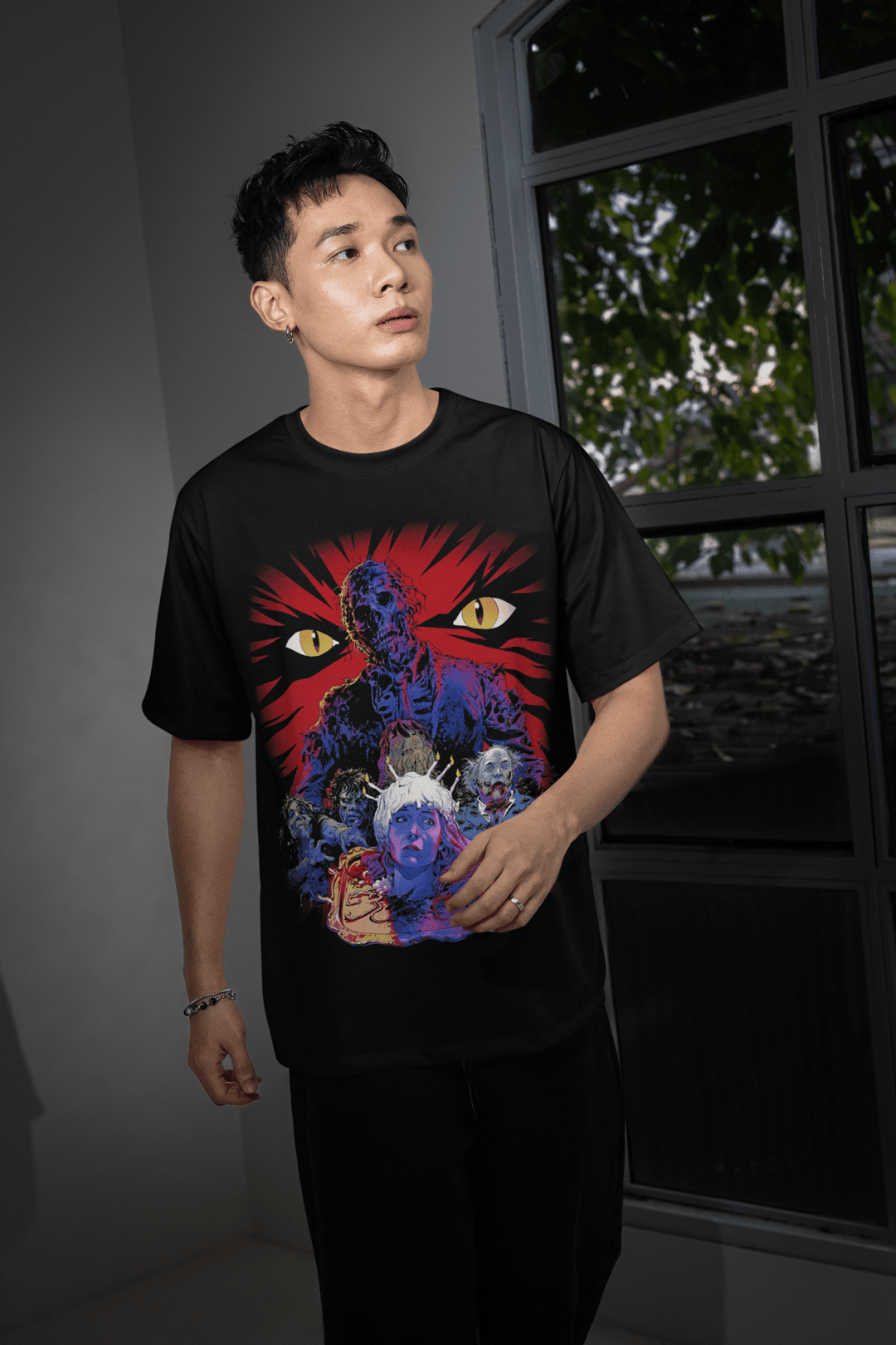 Scary Movie Halloween DTF Transfer – Spooky Horror Inspired Ready - to - Press Design - KT SUBLIMATION, DTF AND MORE LLC