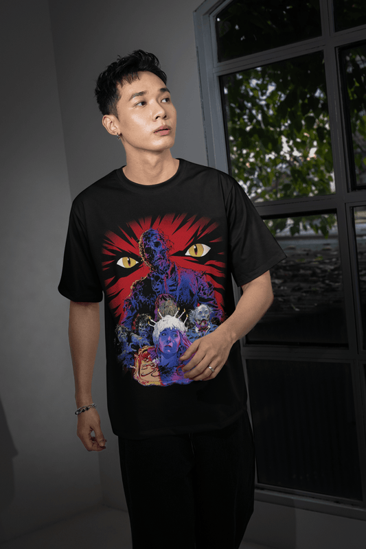 Scary Movie Halloween DTF Transfer – Spooky Horror Inspired Ready - to - Press Design - KT SUBLIMATION, DTF AND MORE LLC