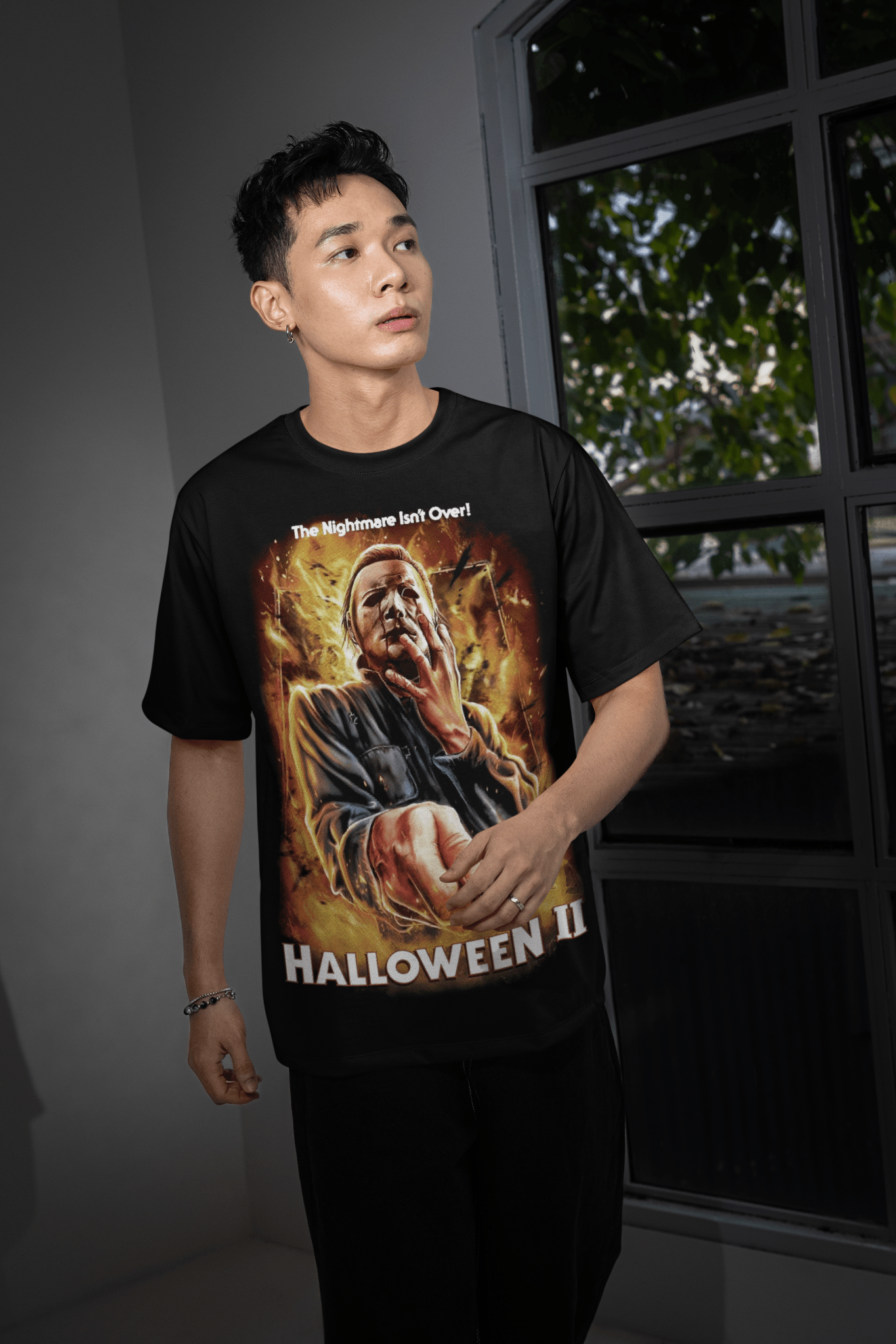 Scary Movie Halloween DTF Transfer – Spooky Horror Inspired Ready - to - Press Design - KT SUBLIMATION, DTF AND MORE LLC