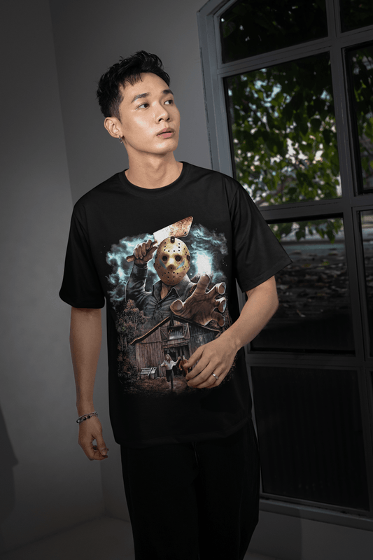 Scary Movie Halloween DTF Transfer – Spooky Horror Inspired Ready - to - Press Design - KT SUBLIMATION, DTF AND MORE LLC