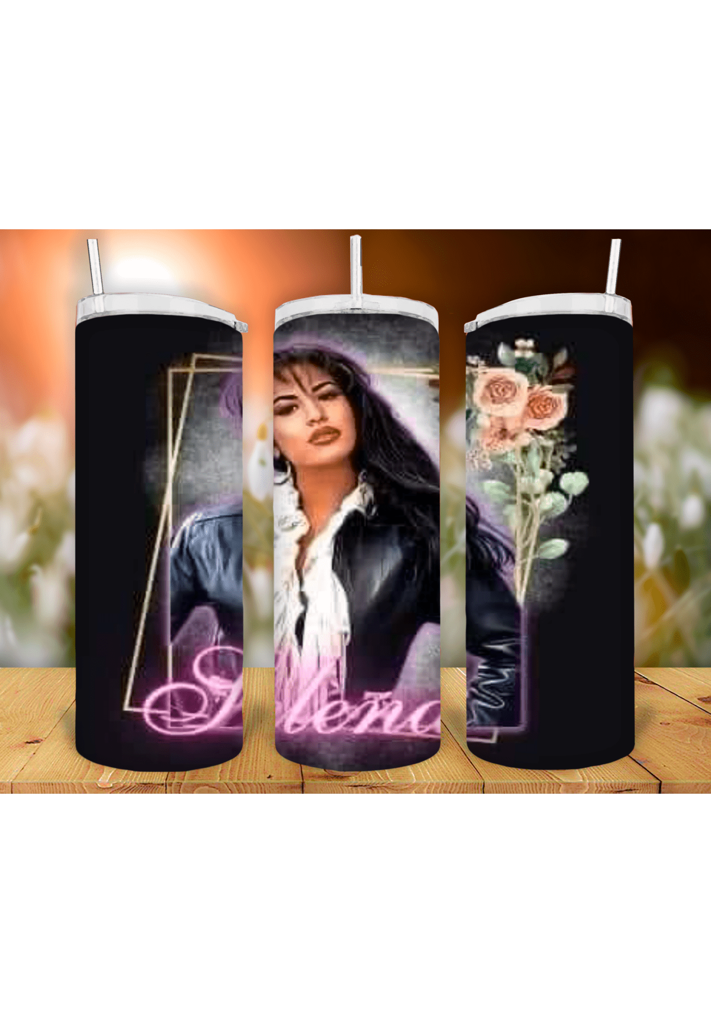 Selena  20oz sublimation print